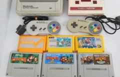 super famicom with games